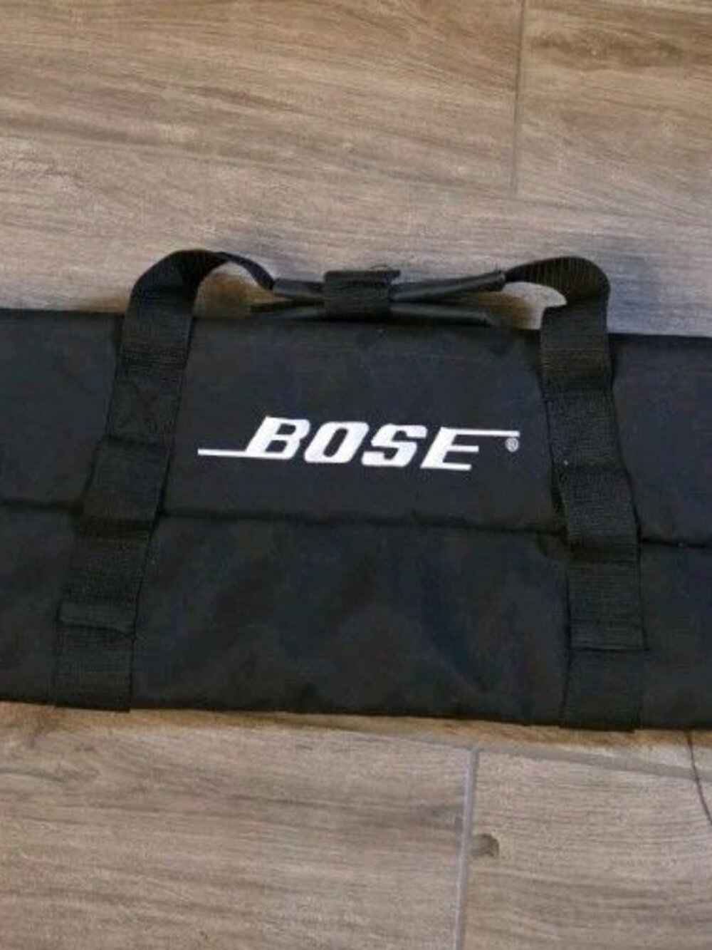 Bose L Model CARRY BAG ONLY Black with Handles and Zipper Appx 44 x 4.5 x 4"